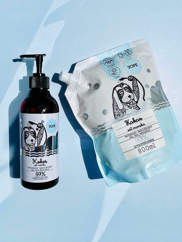YOPE Refill nawilżajacego żelu pod prysznic Kokos i Sól Morska 800ml na Arena.pl