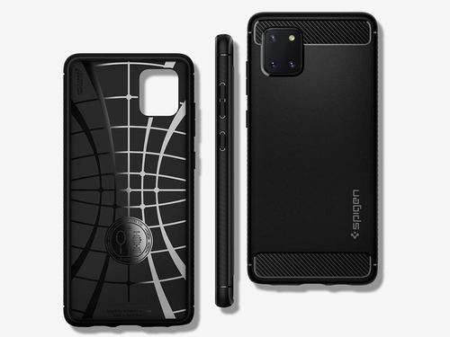 Etui Spigen Rugged Armor do Samsung Galaxy Note 10 Lite Matte Black na Arena.pl