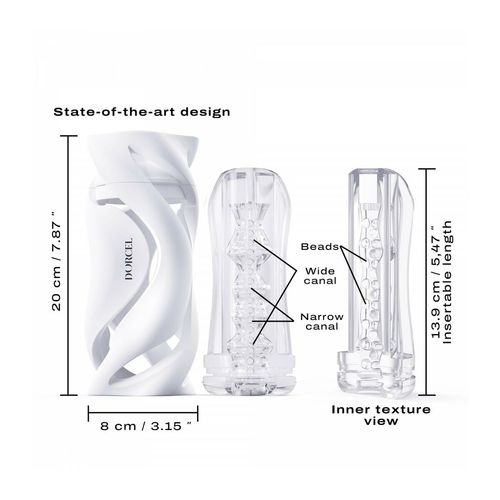 Masturbator Dorcel Biały na Arena.pl