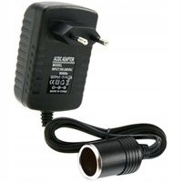 Zasilacz sieć przetwornica reduktor do auta 230V na 12V gniazdo zapalniczki