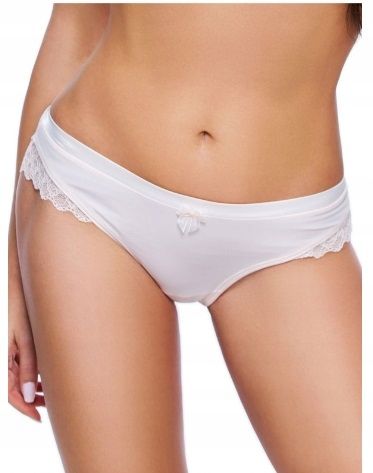 Majtki figi Sassa mode z koronką style 49031 ecru 36 S zdjęcie 1