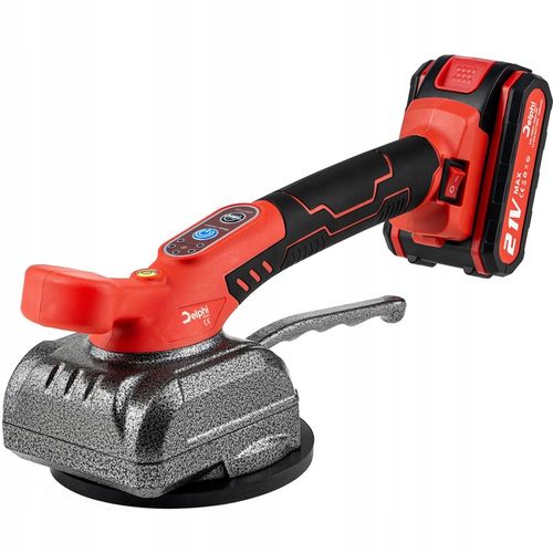 PRZYSSAWKA WIBRUJĄCA DO PŁYTEK WIBRATOR DO POZIOMOWANIA 2xAKU MOCNA na Arena.pl