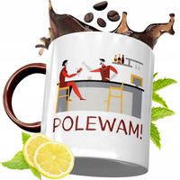 Kubek Bordowy Dla Barmana Na Urodziny Prezent Z Nadrukiem Ze Zdjęciem