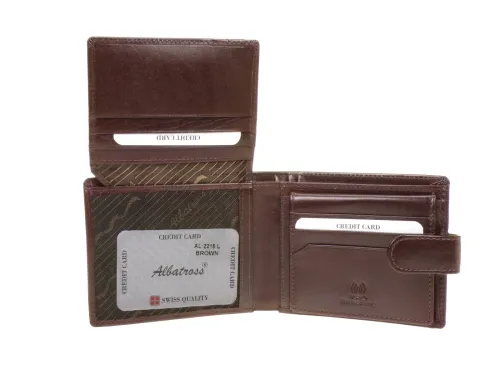 skórzany portfel męski albatross na Arena.pl