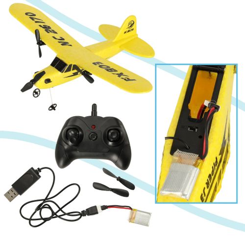 Samolot Zdalnie Sterowany Na Pilota Rc Fx803 Piper 150Mah na Arena.pl