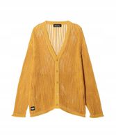 MANASTASH Siatkowy kardigan męski rozmiar L