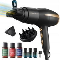 LUMINEO suszarka PRO do włosów 2400W 5w1 jonizacja dyfuzor olejków 3x serum