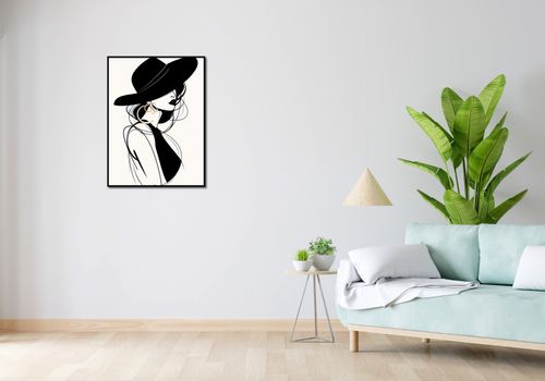 Plakat 60x80cm Uwikłana Elegancja na Arena.pl