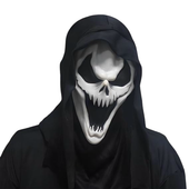 Maska Ghostface Krzyk Lateksowa z Kapturem Halloween Przebranie Cosplay