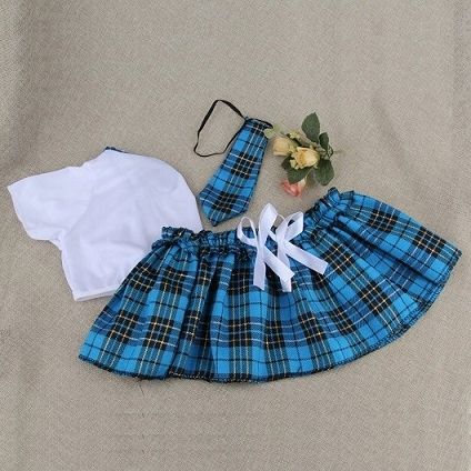 SEXY KOMPLET STRÓJ NIEGRZECZNA UCZENNICA BIELIZNA na Arena.pl