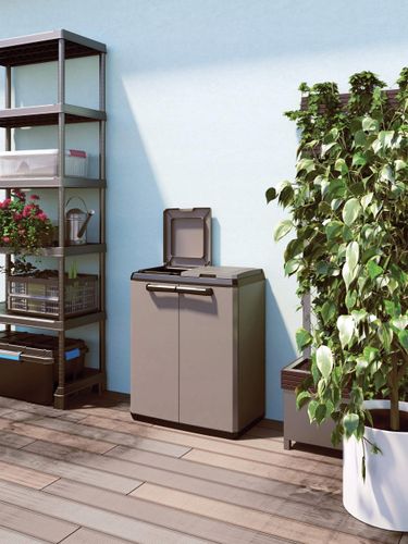 SZAFKA DO SEGREGACJI ODPADÓW SPLIT BASIC 110L 241065 KETER na Arena.pl
