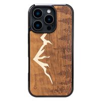 drewniane etui bewood do iphone 16 pro góry imbuia