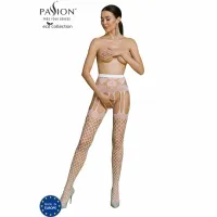 passion eco collection bodystocking eco s009 biały - ekologiczny model