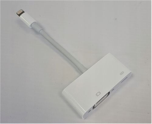 Przejściówka Lightning na VGA APPLE MD825ZM/A na Arena.pl