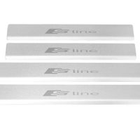 Listwa progowa AUDI A7 4G9 SLINE Stal nierdzewna 304 mat 4szt