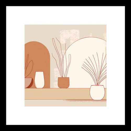 Plakat 20x20cm Widok Roślin na Arena.pl