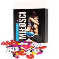 ROMANTYCZNA GRA MIŁOŚCI Z AKCESORIAMI EROTYCZNYMI DLA PAR IDEALNY PREZENT