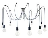 LAMPA WISZĄCA PAJĄK 9 czarny lub w dowolnej kolorystyce i rozmiarze