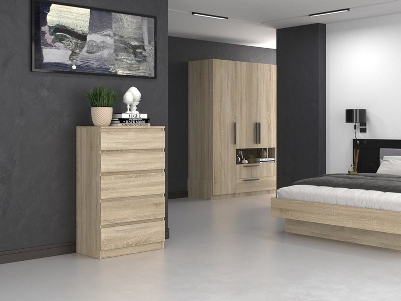 KOMODA MALWA M5 - DĄB SONOMA zdjęcie 6