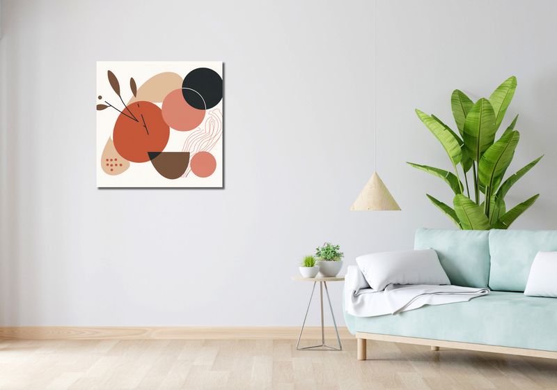 Obraz 70x70cm Szkic Warstw zdjęcie 2