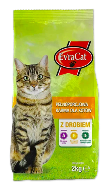 EVRA CAT KOT SUCHA KARMA 2KG zdjęcie 1