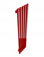 Grzejnik dekoracyjny HORYZONT5 160x37 czerwony