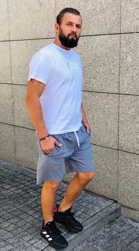 Koszulka męska biała Boris Rozmiar - M na Arena.pl