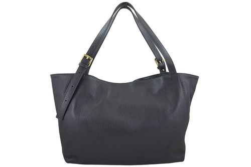 Modna shopperka damska na ramię - Szara ciemna na Arena.pl