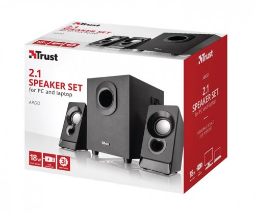 Trust Argo 2.1 Subwoofer Speaker set na Arena.pl