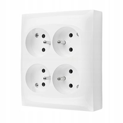 AQUACLICK GNIAZDO NATYNKOWE 4-KROTNE Z/U BIAŁE na Arena.pl