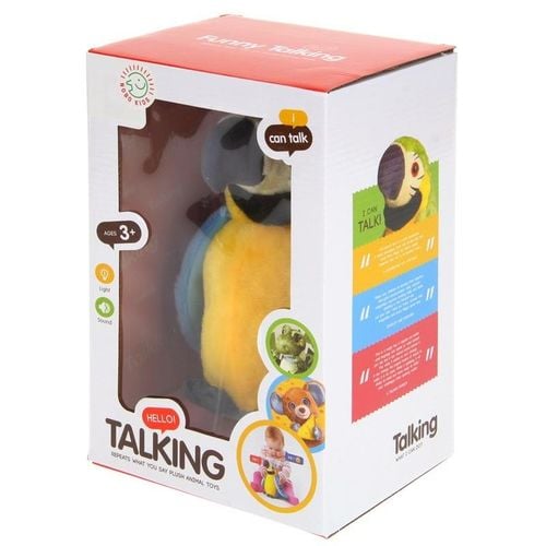 Interaktywna Gadająca Papuga Gaduła - niebieska na Arena.pl