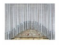 Firana 300x100,łuk,markizeta, gip.biało-szara 30cm