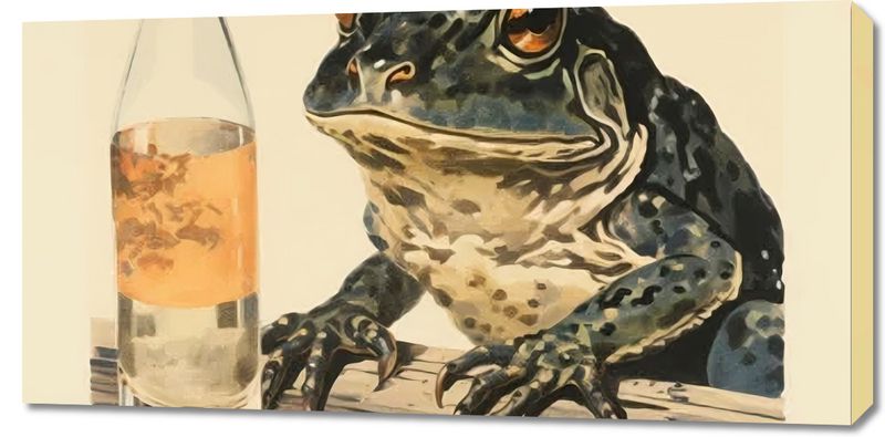 Obraz 100x50cm Refleksje Błotniaka zdjęcie 1