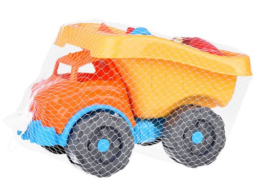 DUŻY ZESTAW AUTO  DO PIASKU, FOREMKI, ŁOPATKA na Arena.pl