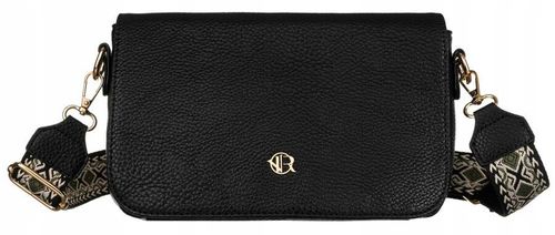 listonoszka damska ze skóry ekologicznej z dodatkową portmonetką - rovicky na Arena.pl