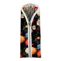 Piórnik Ogród – Kwiatowe Etui na kredki dla dziewczynki