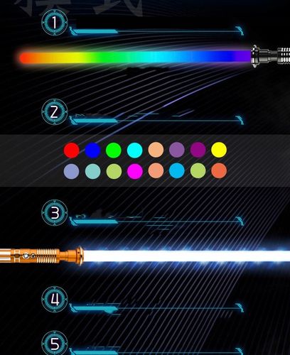 MIECZ ŚWIETLNY ŚWIECĄCY Z DŹWIĘK STAR WARS ZABAWKOWY RGB 16 KOL METAL MIECZ na Arena.pl