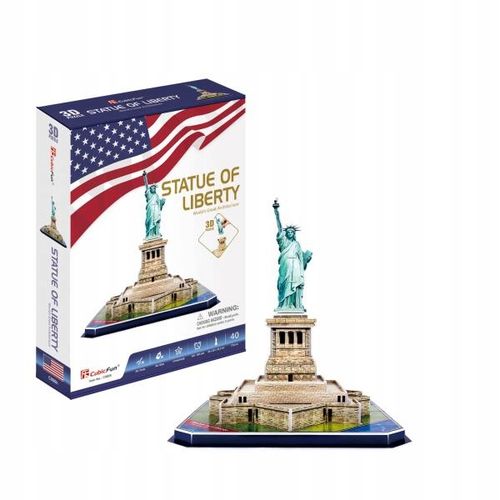 puzzle 3d statua wolności 40 el. 0800 na Arena.pl