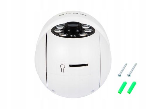 KAMERA WIFI WEWNĘTRZNA OBROTOWA ŻARÓWKA GWINT E27 IP 3MP AUDIO TUYA PTZ na Arena.pl