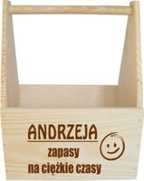 NOSIDŁO skrzynka NA PIWO prezent dla męża taty