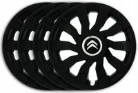 KOŁPAKI 15'' CITROEN Berlingo C3 C4 C5 CZARNE CLC