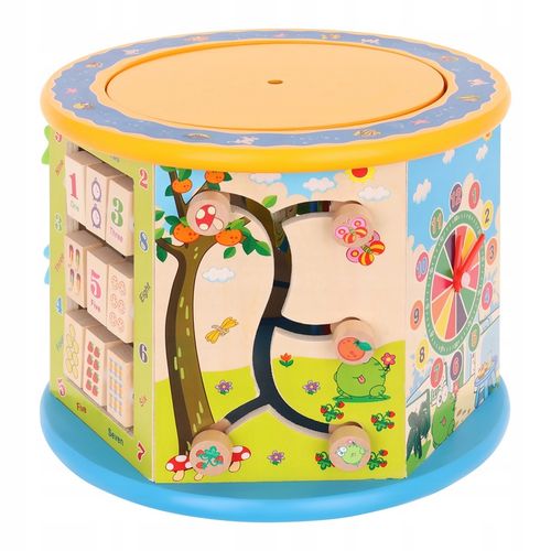 KOSTKA EDUKACYJNA DREWNIANY SORTER PRZEPLATANKA na Arena.pl