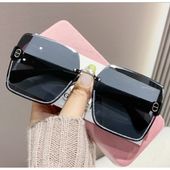 okulary przeciwsłoneczne black zdobienie blink gold ok390