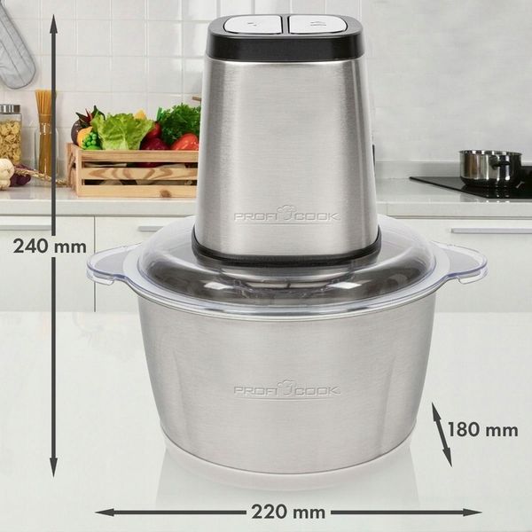 Elektryczny rozdrabniacz malakser siekacz do warzyw ProfiCook PC-MZ 1227 zdjęcie 8