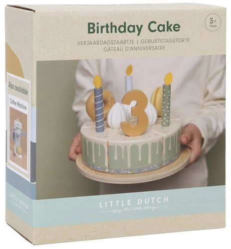 LITTLE DUTCH DREWNIANY TORCIK TORT URODZINOWY na Arena.pl