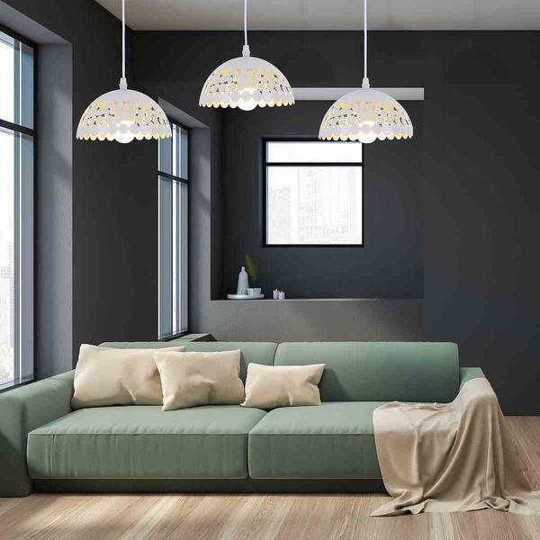 LAMPA WISZĄCA LISA WHITE 3XE27 zdjęcie 4