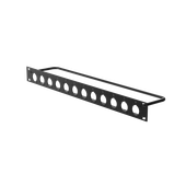 Patch panel pusty RACK 19" 1U na 12 gniazd typu D Roxtone RACK1U12 756