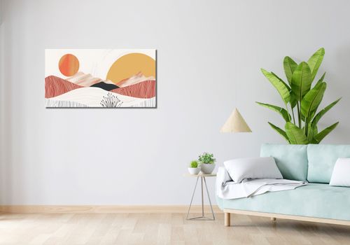 Obraz 100x50cm Roztańczone Słońce na Arena.pl