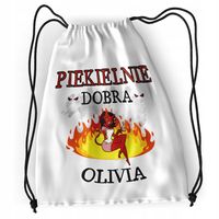 Plecak Dla Olivii Szkolny Worek Torba Z Nadrukiem Ze Zdjęciem