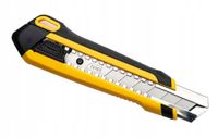2 x Nożyk Łamany Deli EDL025 25mm SK4 Ergonomiczny Żółty